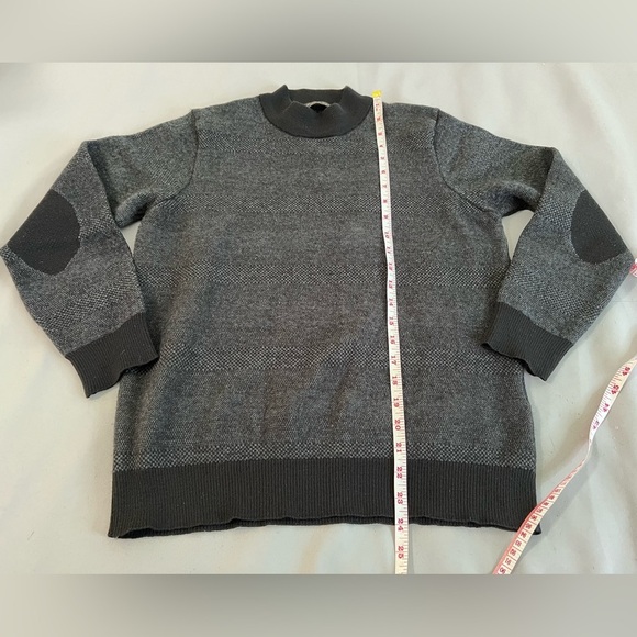 Abdullah Kigili Exclusive Cut Wool/ Acrylic  Sweater Elbow Patches‎ Sz L - Picture 2 of 7
